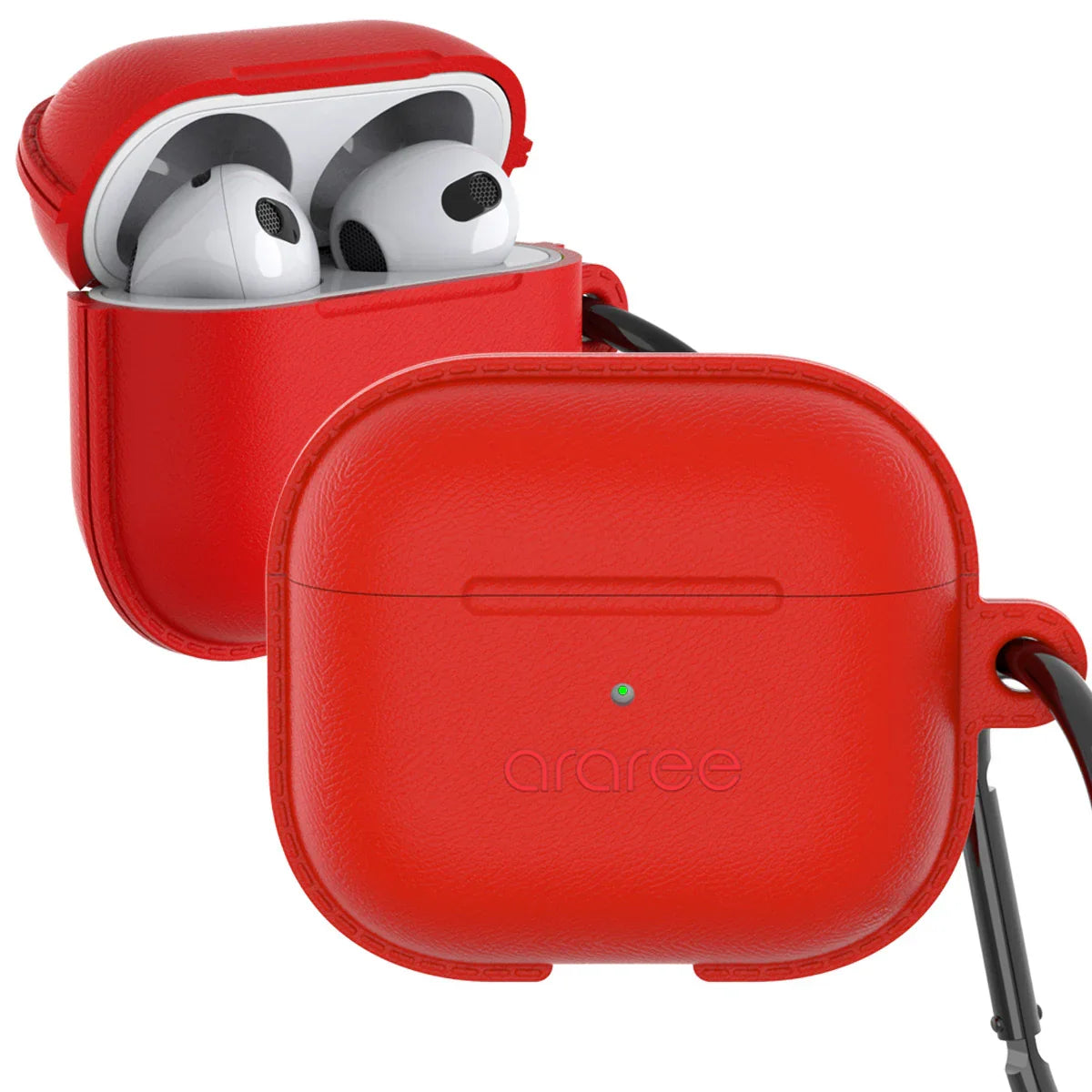 Araree Pops Case For Airpod 3 - Red - Tashqila Araree Pops Case For Airpod 3 - Red - Tashqila